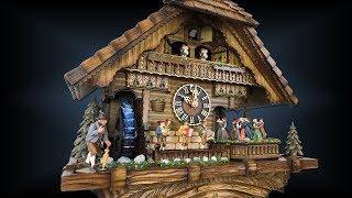 Real Running Water Cuckoo Clock