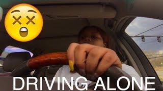 FIRST TIME DRIVING ALONE VLOG