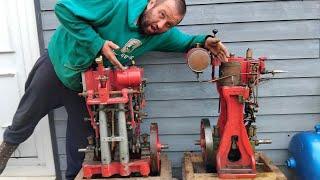 SAVED FROM THE SCRAPMAN!!! - Pair Of Live Steam Marine Engines