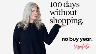 100 DAYS COMPLETE!!!  No Buy Year Update