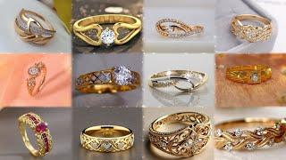 latest 22k gold rings design 2024 // stone gold rings design for women @gold_design_sk