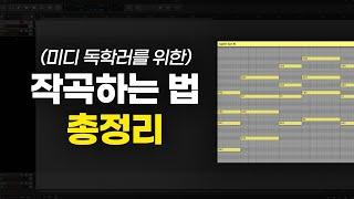 작곡하는 법 / 미디작곡 순서 10단계 / 작곡 독학 가이드 [알쓰노바]