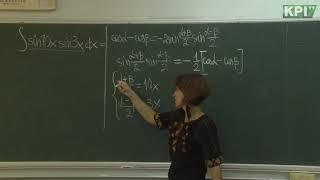 Indefinite integrals. Integration of trigonometric functions