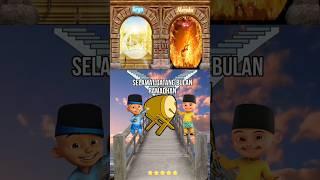 Selamat datang bulan ramadhan  upin dan ipin menyambut bulan suci #shorts