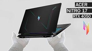 Gaming Laptop Unboxing & Gameplay I Acer Nitro 17 with RTX 4050