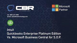 QuickBooks Enterprise Platinum Edition vs Microsoft Dynamics 365 Business Central Comparison - SOP