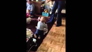 1 Yr. Baby Reid Shows His Love For His Girlfriend.