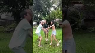 me and my twin sisters superman dance challenge