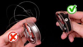 Do this and your line will never get tangled again! | DIY for Fishing | Life Hacks for Fishing