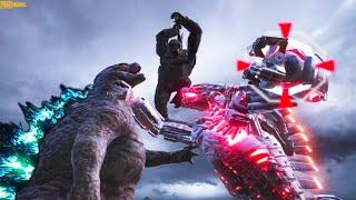 Godzilla & Kong vs Mechagodzilla full Fight |Kong saves Godzilla || #shorts #Pubgshorts #viralshorts
