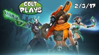 Colt Plays Paladins! [2/3/2017] MMOHuts.com