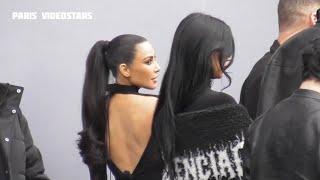 Kim Kardashian @ Paris Fashion Week 3 march 2024 show Balenciaga