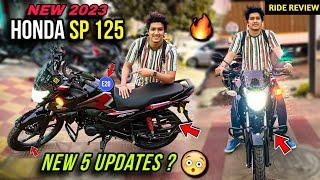 Finally  Honda SP125 OBD-2 BS7 New Model 2023 RIDE REVIEW - New Features & Price? Colours | SP 125