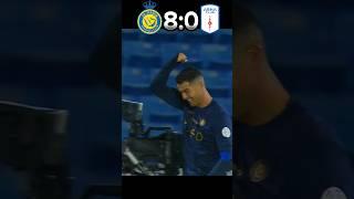 Al Nassr vs Al Abha 2024 Ronaldo Hattrick #youtube #football #shorts