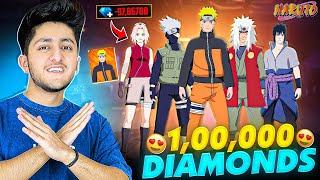 ناروتو باندل اینجاست  100000 الماس خرج شده - Garena Free Fire