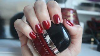 Burgundy Marc Jacobs Enamoured #138 Jezebel Swatch