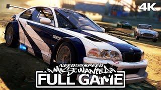 NEED FOR SPEED: MOST WANTED 2005 Full Gameplay Walkthrough / No Commentary 【FULL GAME】4K 60FPS UHD