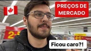 Supermercado no Canadá 2023  Compras no Walmart!