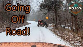 Things Went Sideways Fast: Off-Road in Arkansas Snow!