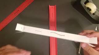 Paper Roller Coaster - Straight Track