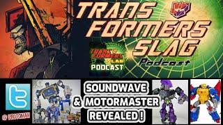 Transformers Legacy United Leader Class Soundwave | Animated Motormaster REVEALED!