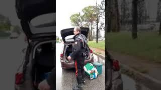 Carabiniere ubriaco provoca un incidente.