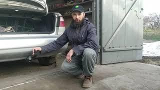 Установка фаркопа на Ланос / Installing a towbar on a car