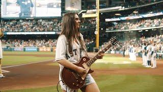 I played the National Anthem for the Houston Astros!!!