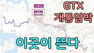 GTX-A 12월 상부구간 개통임박, 파주 운정 일산 서울 핵심 투자처를 알아봤습니다