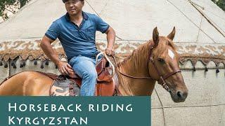 Horseback riding in Kyrgyzstan