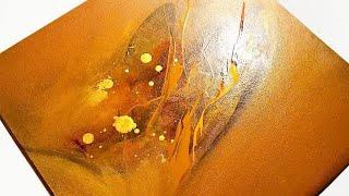 HARVESTING HUES:  Abstract Painting with a Catalyst Wedge / Acrylic Painting for Beginners (427)