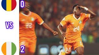 Chad vs Ivory Coast 0-2|All Goals & Highlight 2024