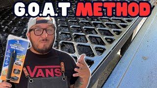 What is The Best Way To Clean Your Grill Grates!? G.O.A.T Method!