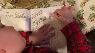 Drawing Tupac Shaukur