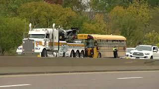 Columbia school bus involved in crash