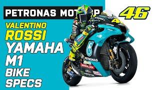 Petronas Yamaha MotoGP 2021 | New Yamaha M1 Motorcycle Specs for Valentino Rossi