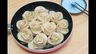 【小田太太の玩樂廚房】玫瑰煎餃ROSE DUMPLINGS