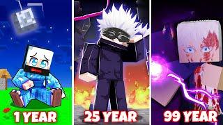 BIRTH TO GOJO SATORU In Minecraft!!