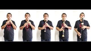 Barry Leitch - TOP GEAR (Snes Game Soundtrack) - arranged for recorder quintet