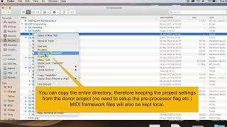 Xcode - How to copy a project