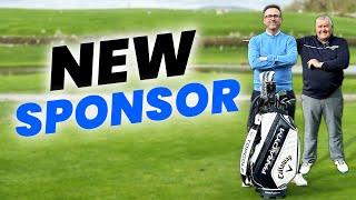 WE GOT A NEW SPONSOR - funny golf video that will make  you feel good!