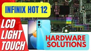 INFINIX HOT 12 / display | light | touch | diode mode | hardware solutions