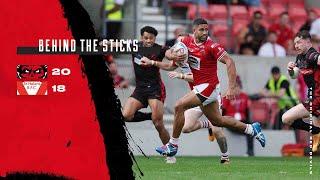 Behind the Sticks | Salford Red Devils 20-18 St Helens (R15) | Armed Forces Day special! 🫡