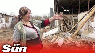 Ukrainian farmer says 'over 100 animals burned alive' after Russian shelling