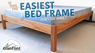 Super Simple Queen Bed Frame - DIY In A Day