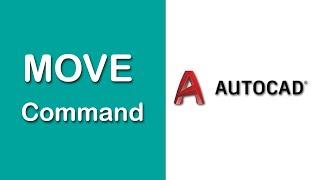 How to use move command in AutoCAD drawings