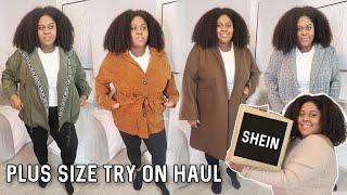 I TRIED SHEIN PLUS SIZE JACKETS *Not Sponsored* Autumn 2020