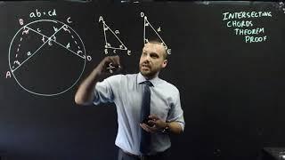 Intersecting Chord Theorem Proof