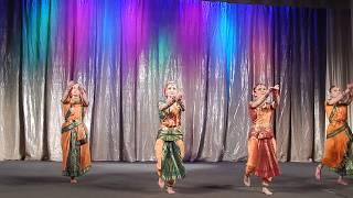 Dance of planets. Indian dance school of Elina Abakarova "AMRITA" (Ternopil, Ukraine)