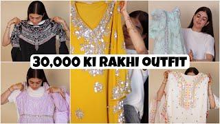 Raksha Bandhan Special Outfit Haul video | ₹30,000 ka suit #rakshabandhan #longhairunicorn